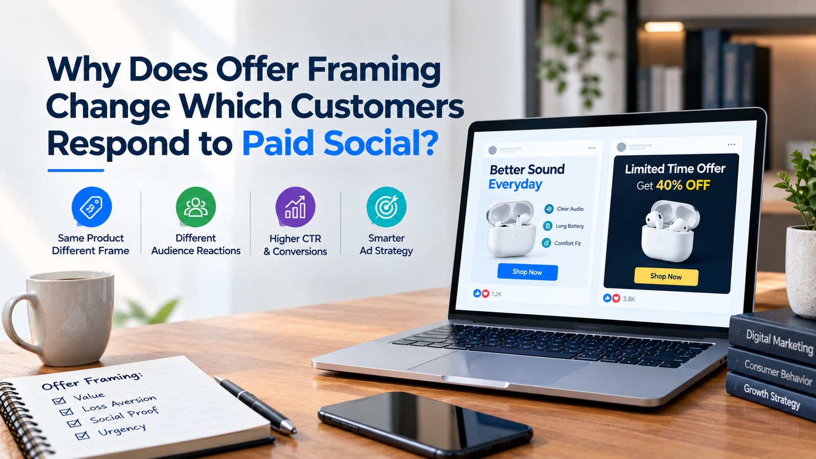 Why Does Offer Framing Change Which Customers Respond to Paid Social?