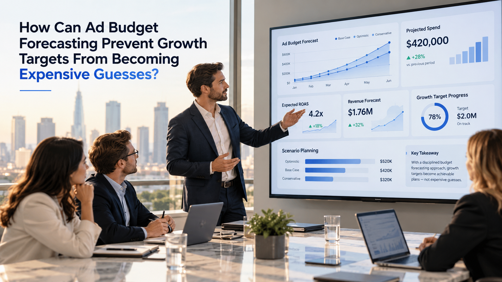 How Can Ad Budget Forecasting Prevent Growth Targets From Becoming Expensive Guesses?