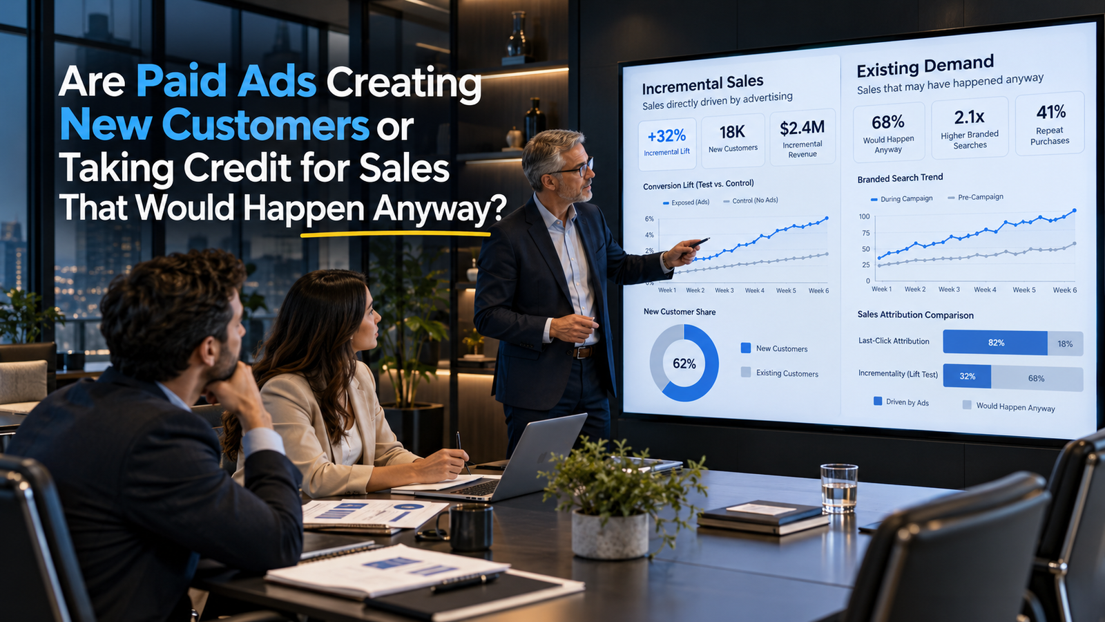 Are Paid Ads Creating New Customers or Taking Credit for Sales That Would Happen Anyway?