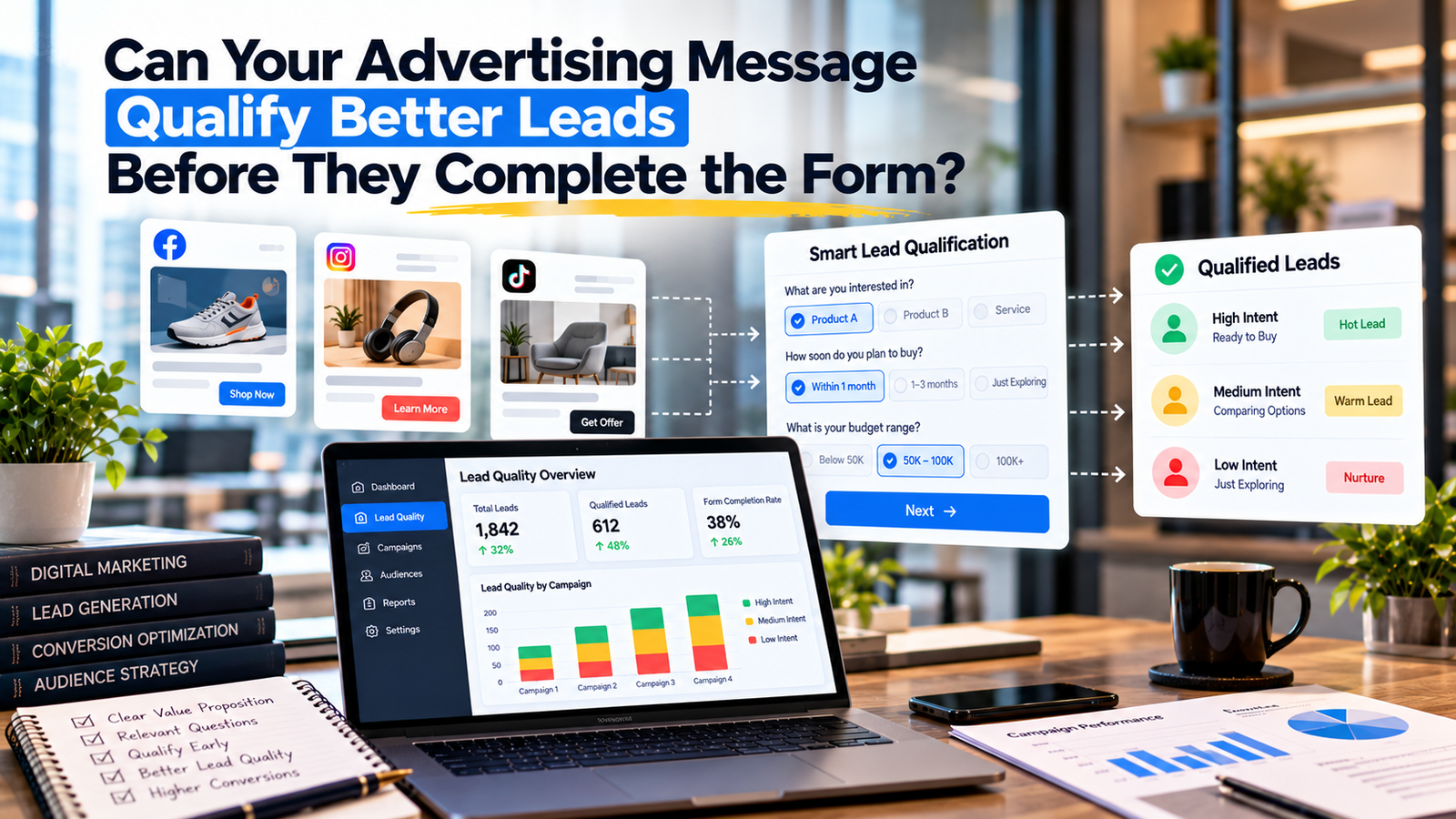 Can Your Advertising Message Qualify Better Leads Before They Complete the Form?