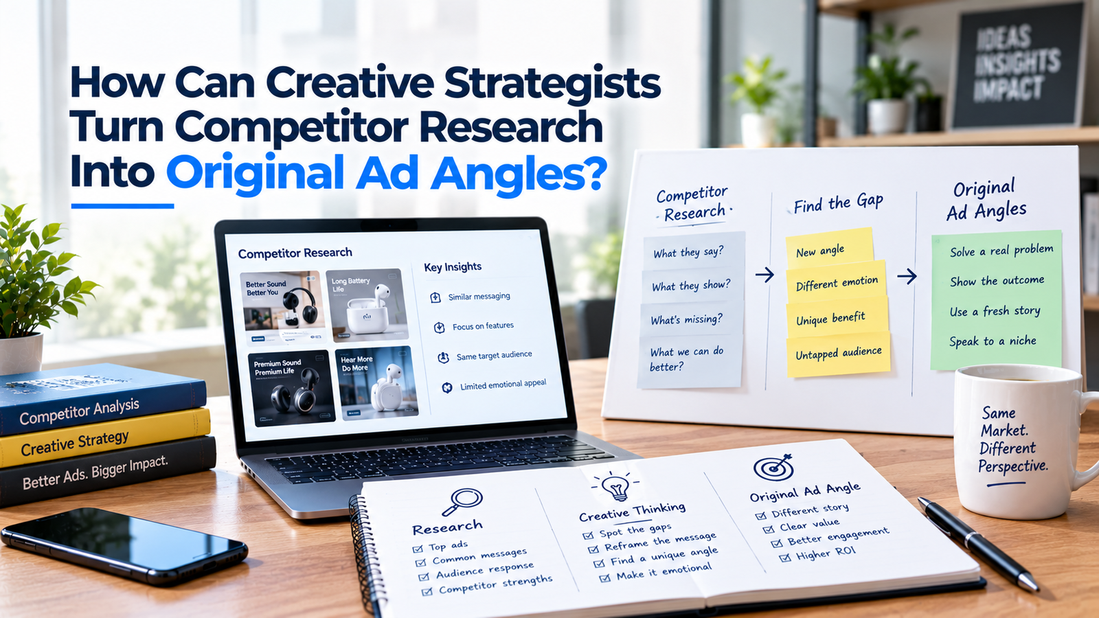 How Can Creative Strategists Turn Competitor Research Into Original Ad Angles?