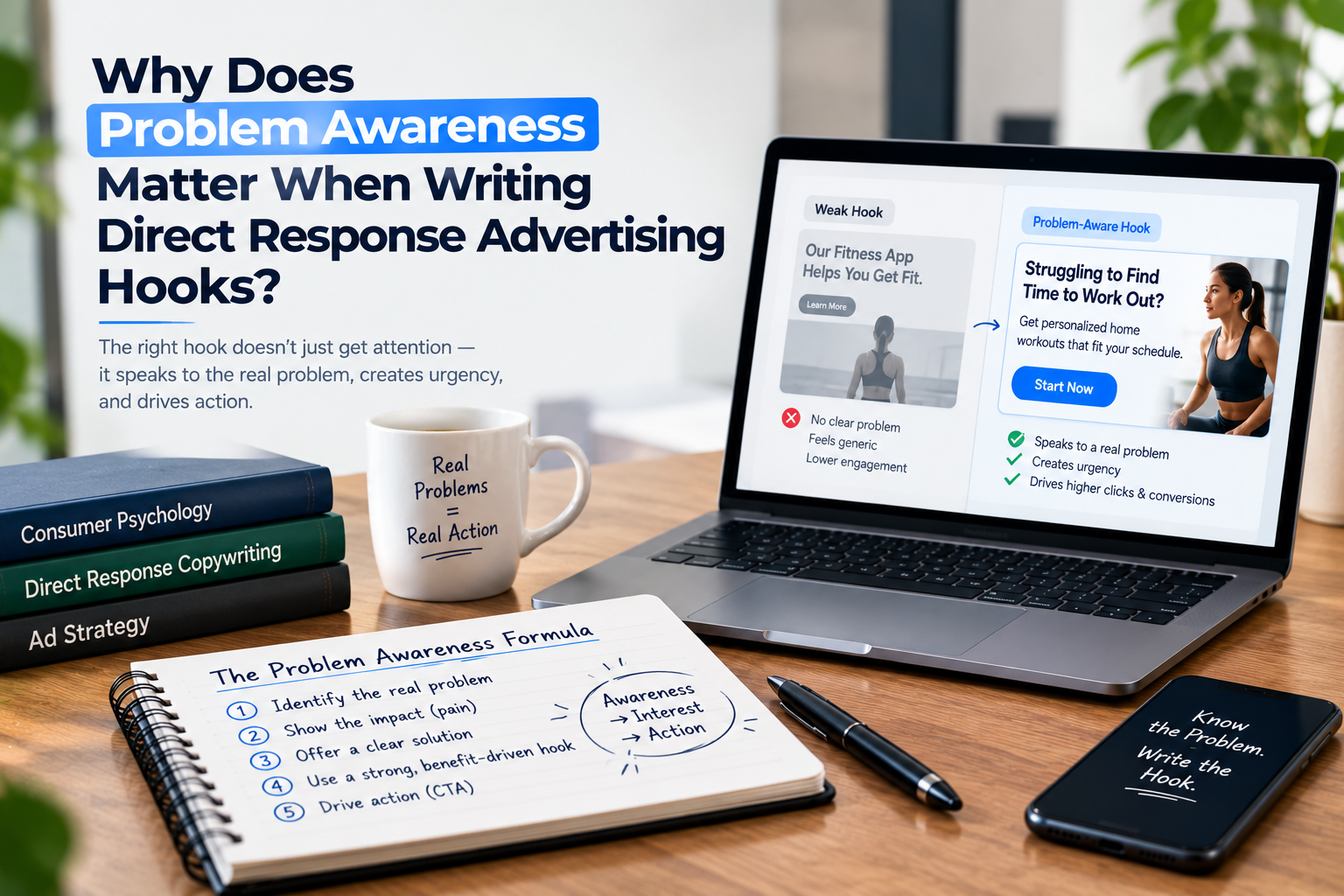 Why Does Problem Awareness Matter When Writing Direct Response Advertising Hooks?