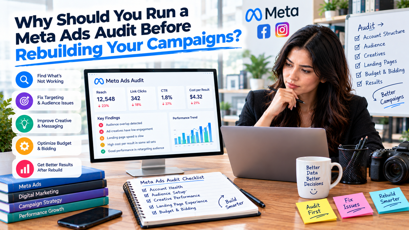 Why Should You Run a Meta Ads Audit Before Rebuilding Your Campaigns?